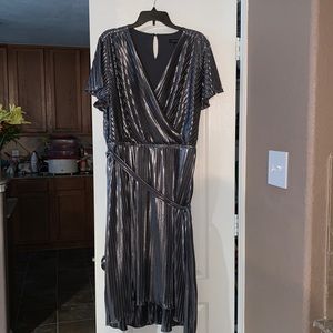 Metallic Lane Bryant Dress
